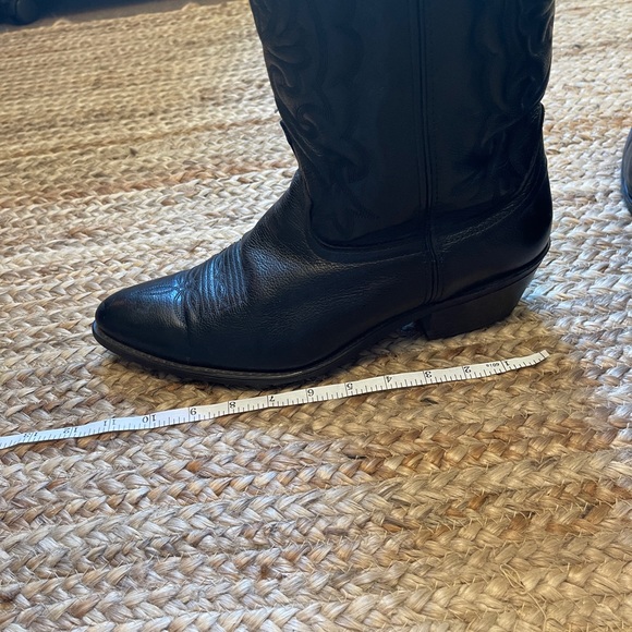 Men’s size 11 D Black cowboy boots - Picture 3 of 11